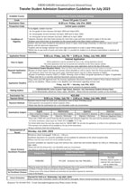 International(AG) Transfer_Student_Admission_Examination_Guidelines_for_July_2023