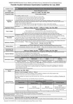 Domestic/Medical&Science/International(SG) Transfer_Student_Admission_Examination_Guidelines_for_July_2025